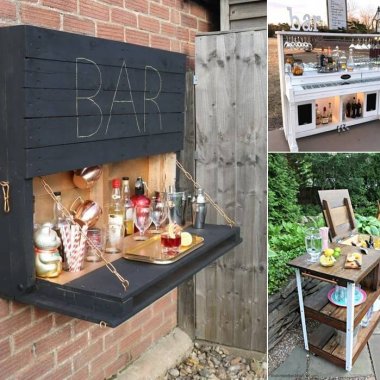 diy outdoor bar