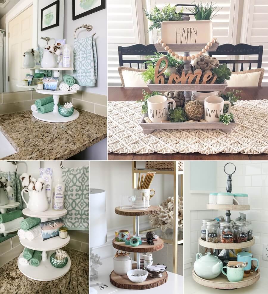 Ideas to Decorate with a 3 Tier Tray