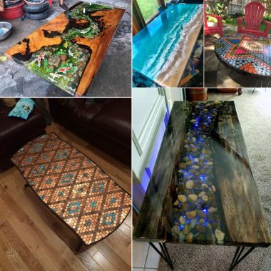 epoxy resin table