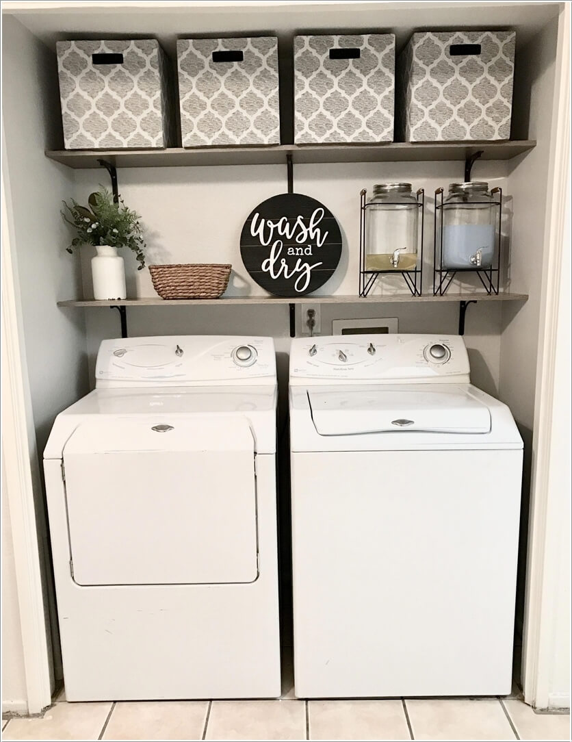 13 Ideas to Decorate Your Home with Fabric Bins