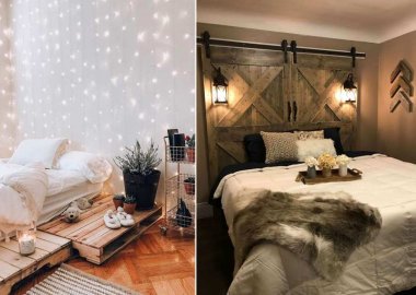 DIY Rustic Bedroom Projects