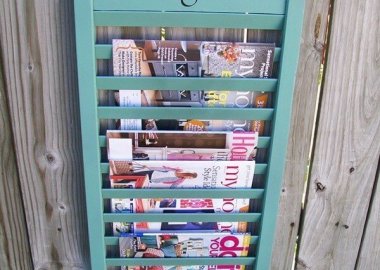 DIY Magazine Rack