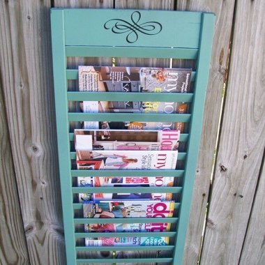 DIY Magazine Rack