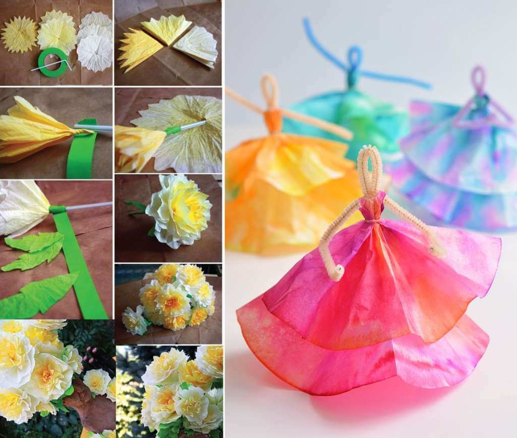 10 Fun Coffee Filter Crafts
