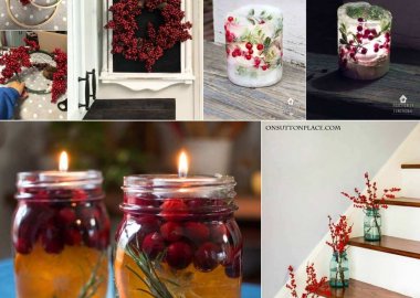 Christmas Decor Ideas with Berries