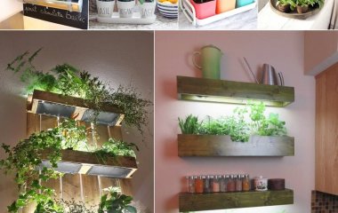 Indoor Kitchen Herb Gardens