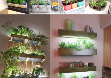 Indoor Kitchen Herb Gardens