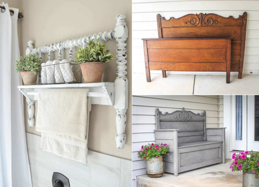 DIY Headboard Repurpose Ideas
