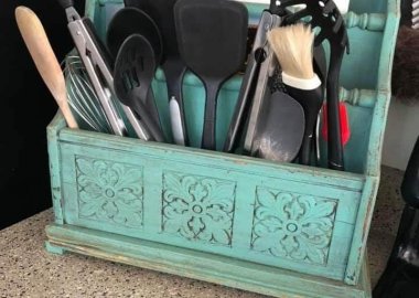 old magazine rack