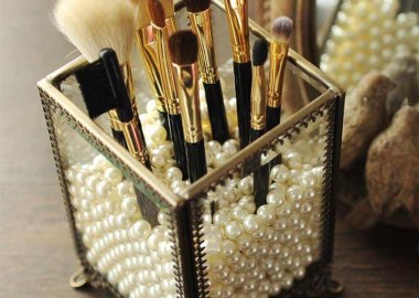 DIY Makeup Brush Holders