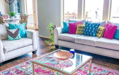 Ideas to Style Colorful Rugs