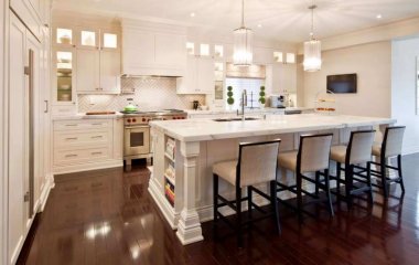 Long Kitchen Island