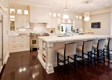 Long Kitchen Island