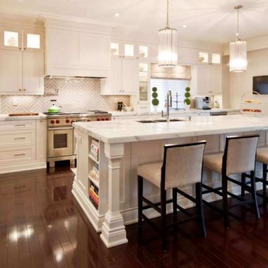 Long Kitchen Island