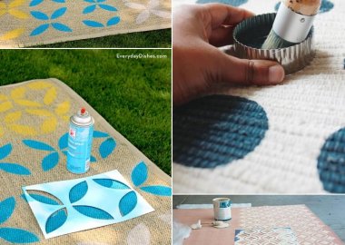 DIY Rug Makeover Ideas