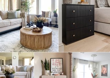 DIY Fluted Furniture Ideas