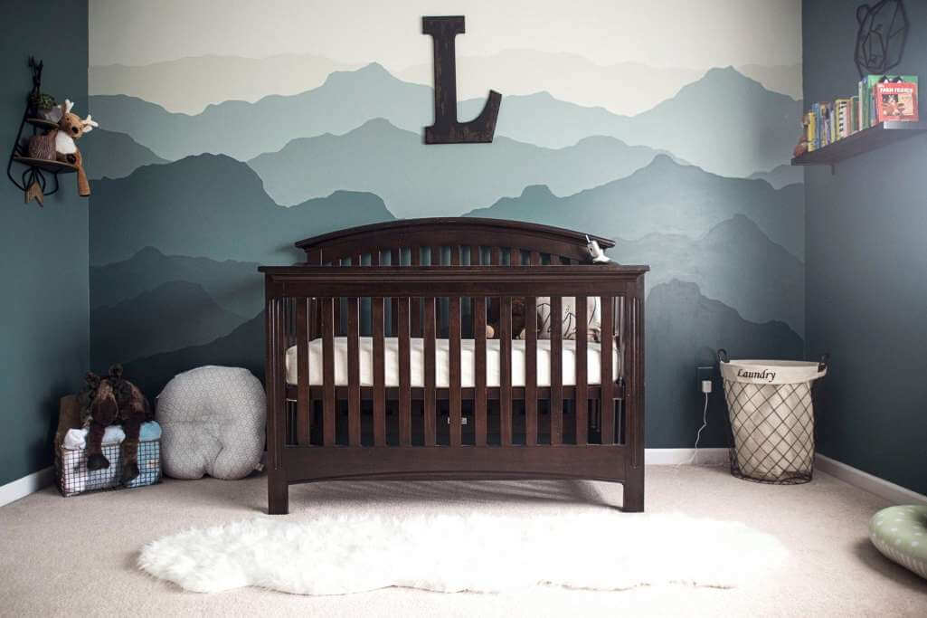 mountain themed kids room decor