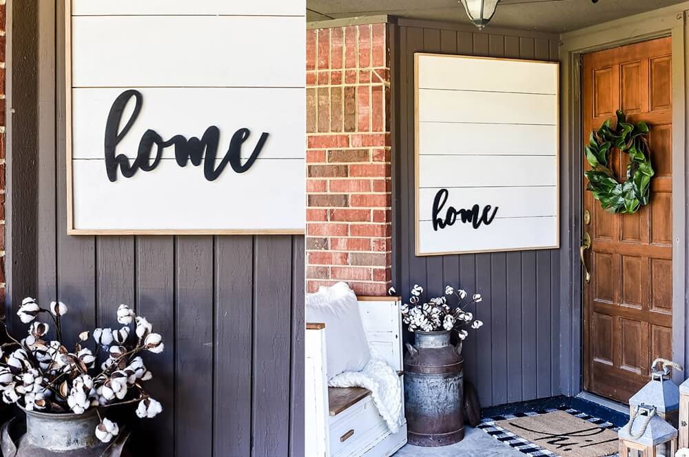 Front Porch Wall Decor Ideas