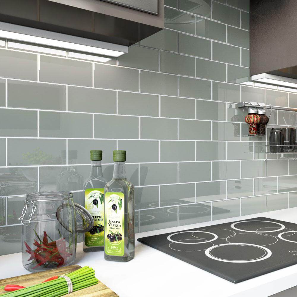 Glass Backsplash Ideas