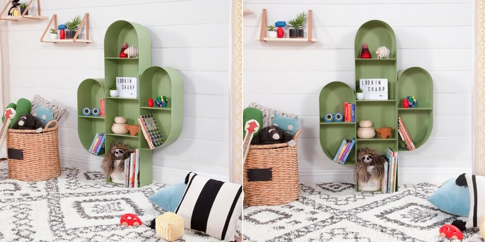 Cute Kids Bookcase Designs