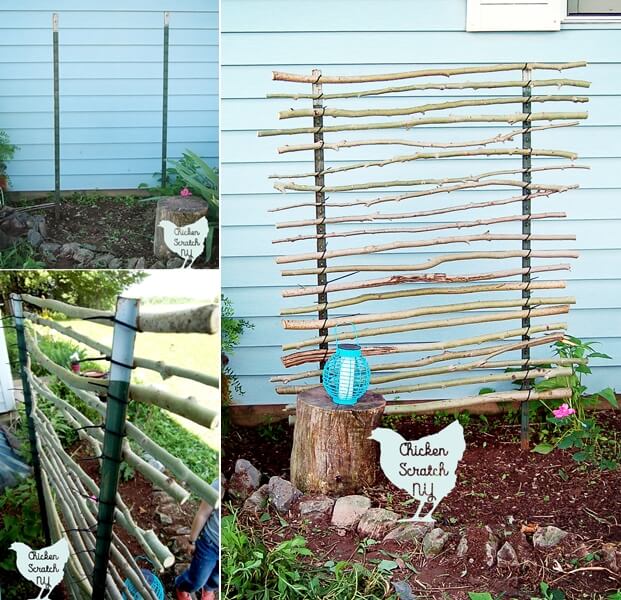 DIY Garden Trellis Ideas