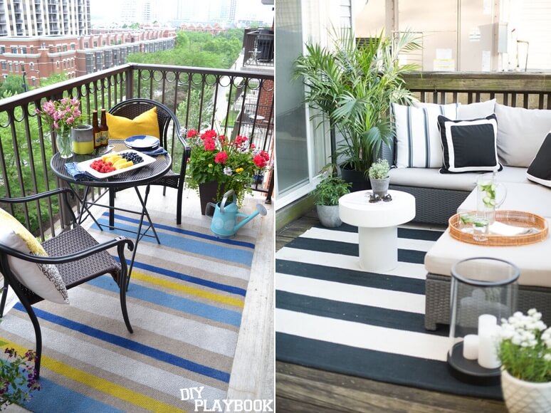 Balcony Rug Ideas