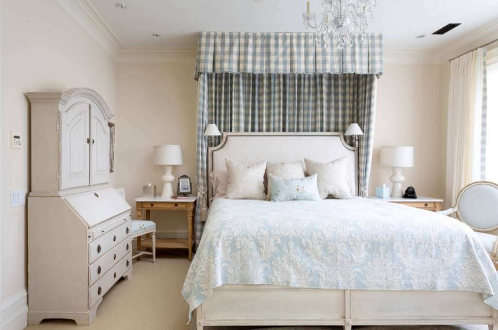 Gingham Bedroom Decorating Ideas