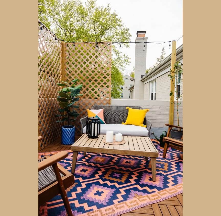 Balcony Rug Ideas