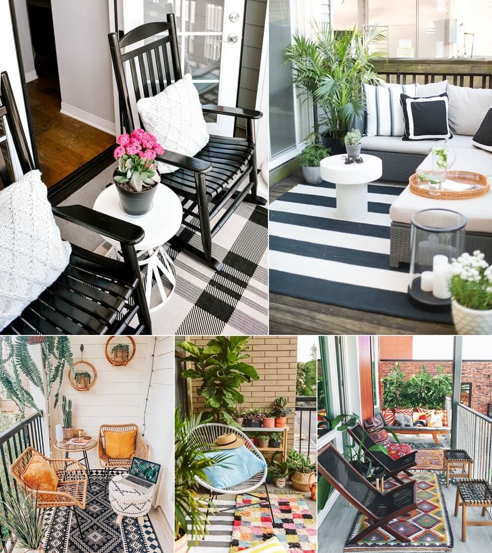 Balcony Rug Ideas