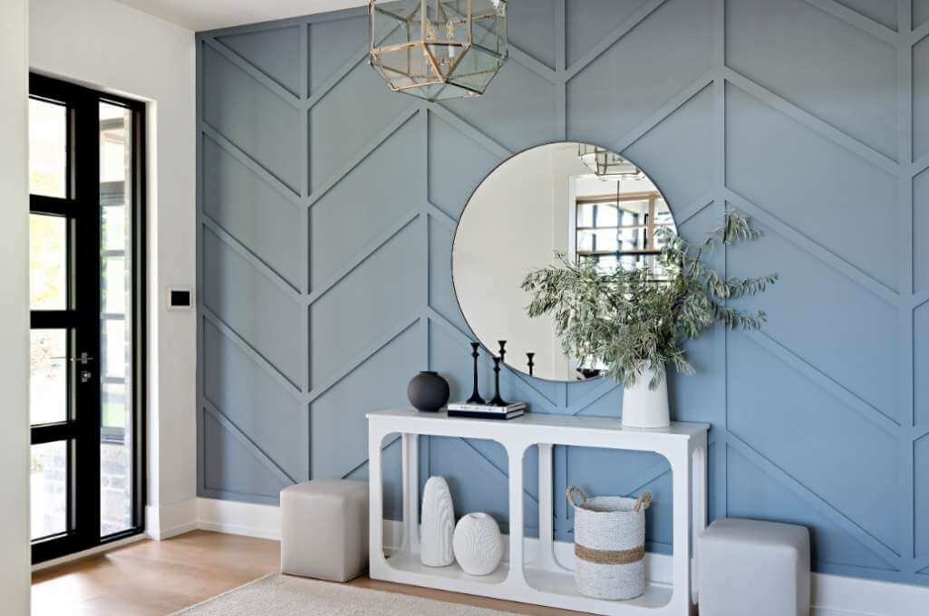 Entryway Feature Wall Ideas