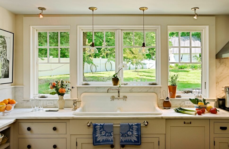 Decor Ideas Around The Kitchen Sink