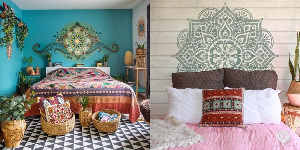 Hand Painted Bedroom Wall Ideas