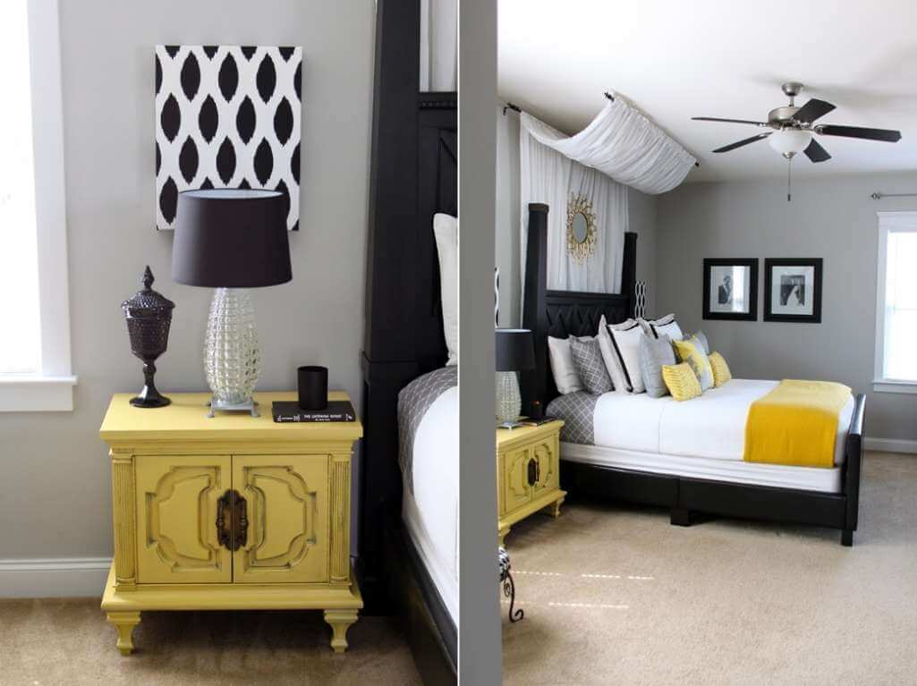 How to Decorate a Bedroom With Yellow