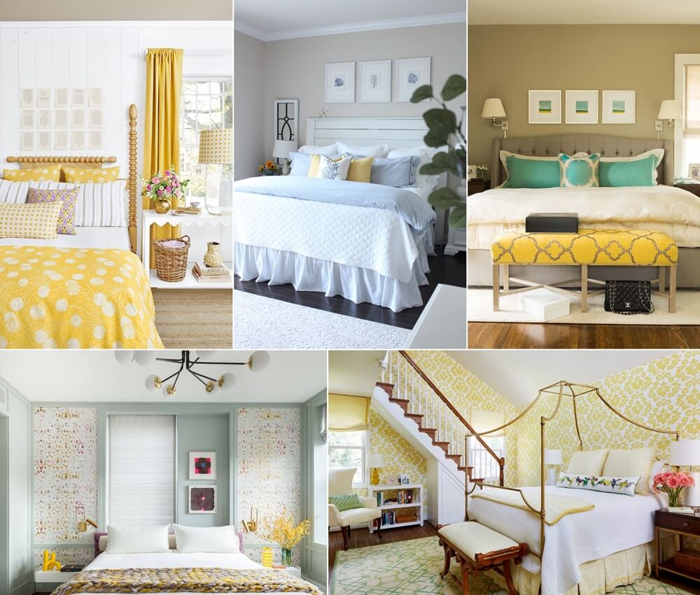 How to Decorate a Bedroom With Yellow