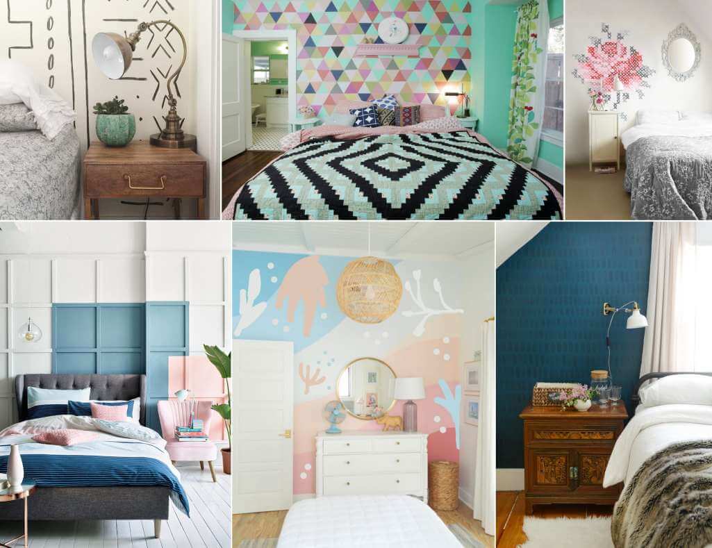 Hand Painted Bedroom Wall Ideas