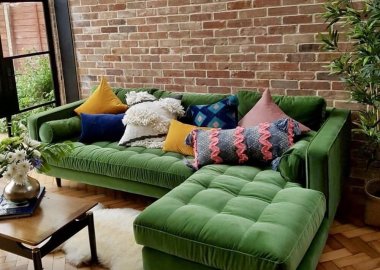 Ways to Style a Living Room with a Brick Wall