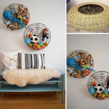 Wall Toy Storage Ideas