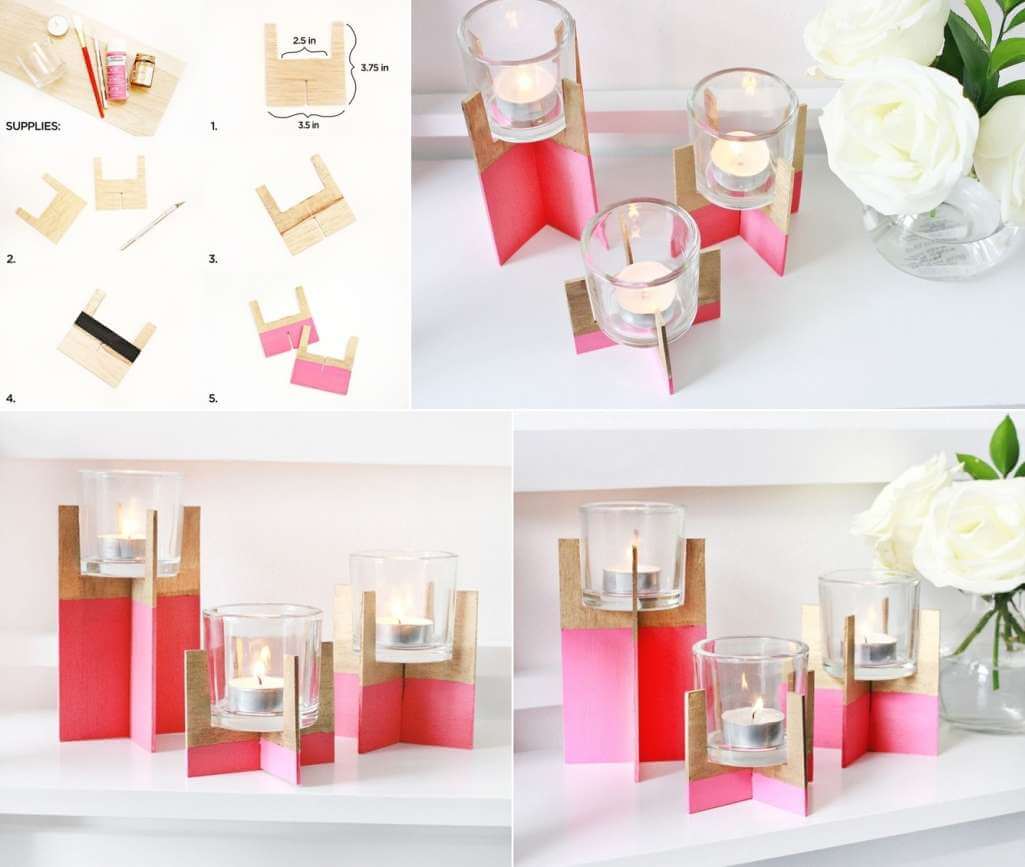 DIY Candle Holder Ideas