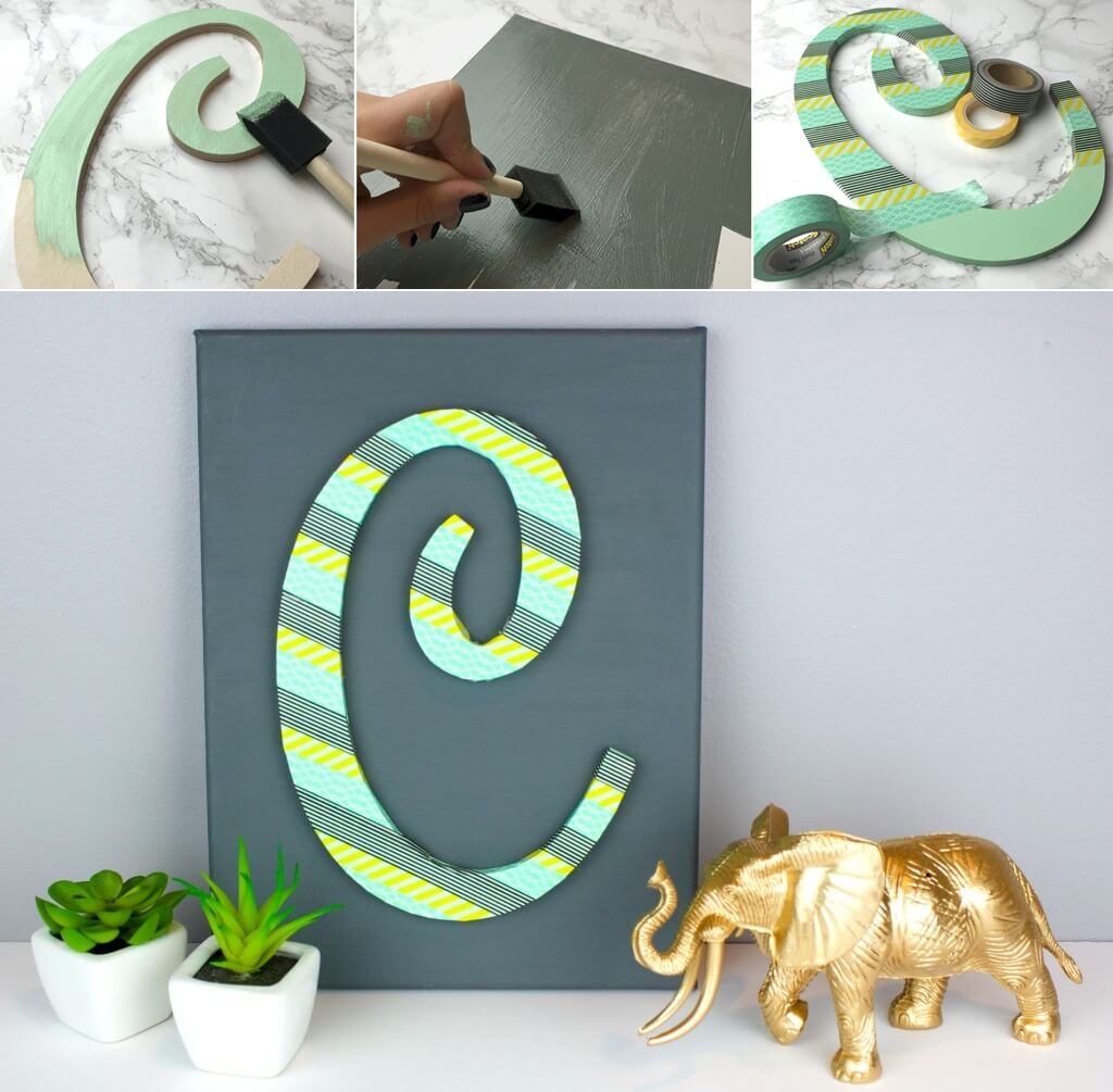 Kids room monogram 