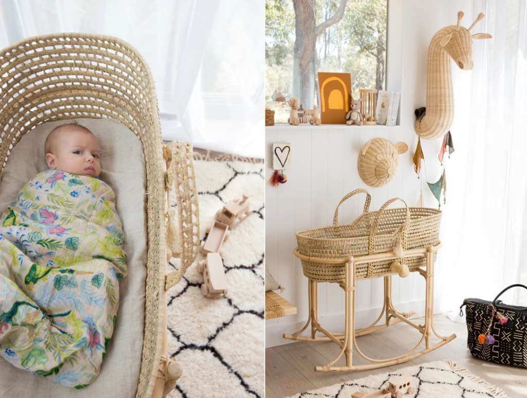 Rattan Kids Room Decor Ideas