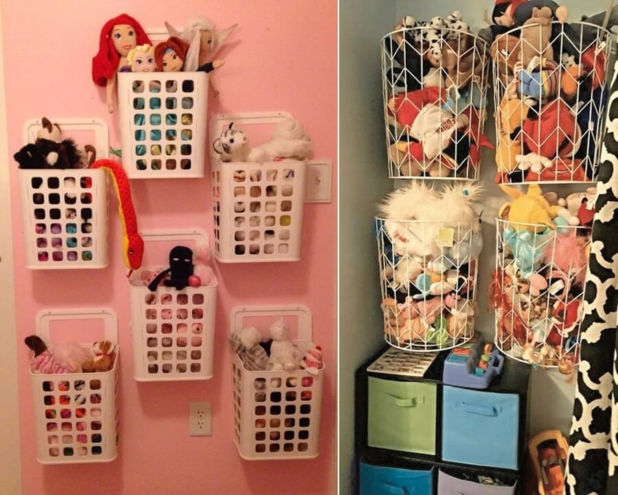 Wall Toy Storage Ideas