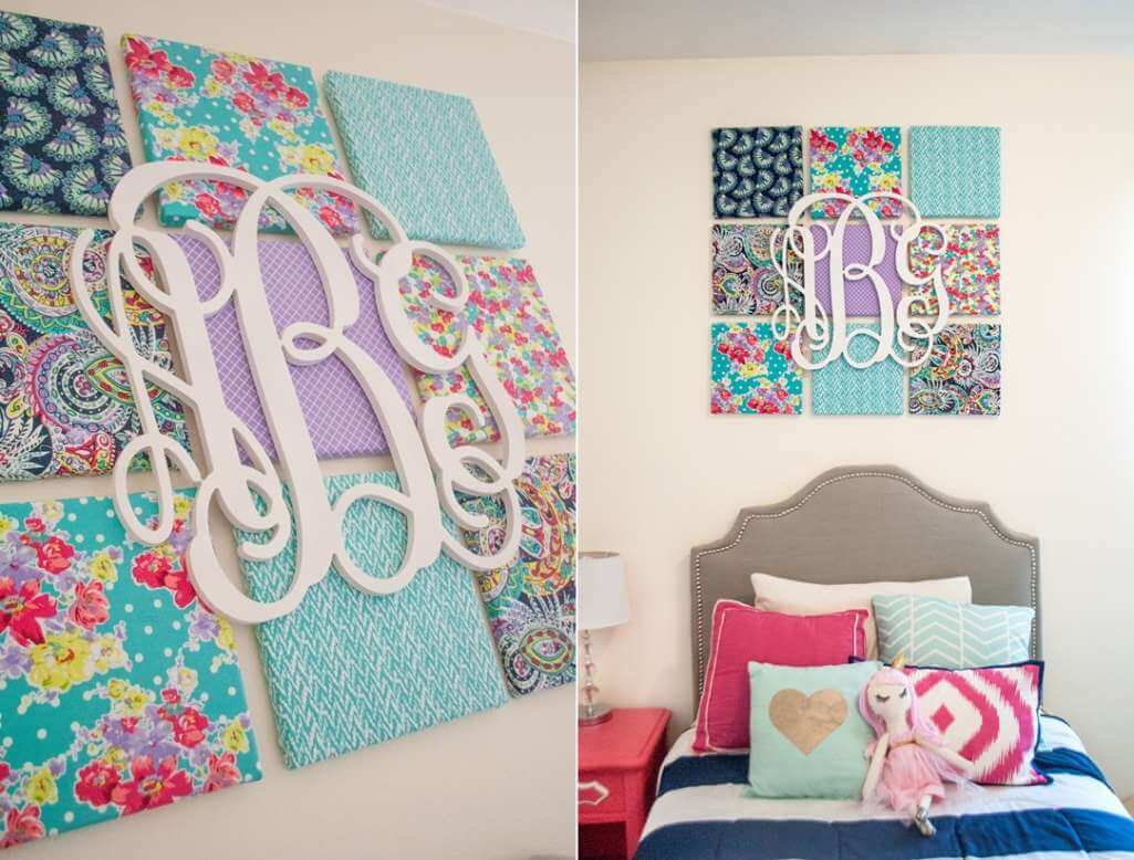 Kids room monogram 