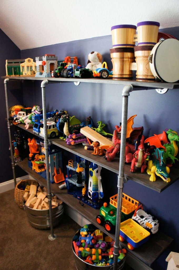 Wall Toy Storage Ideas