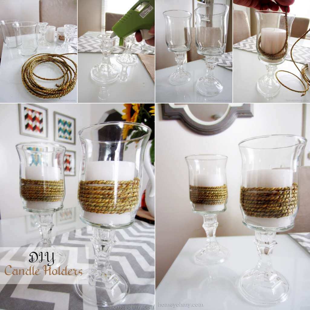 DIY Candle Holder Ideas