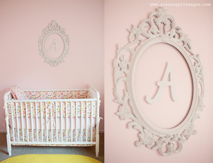 Kids room monogram 