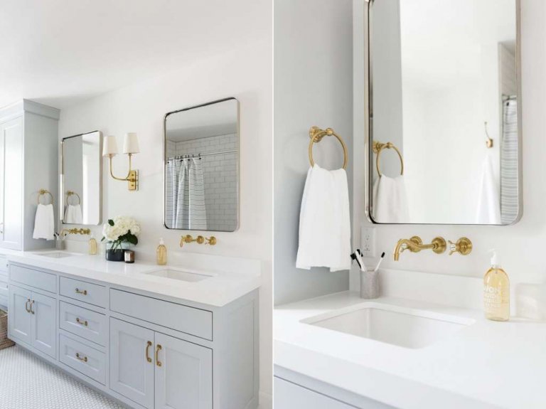 Ideas to Decorate a Bathroom with Light Blue