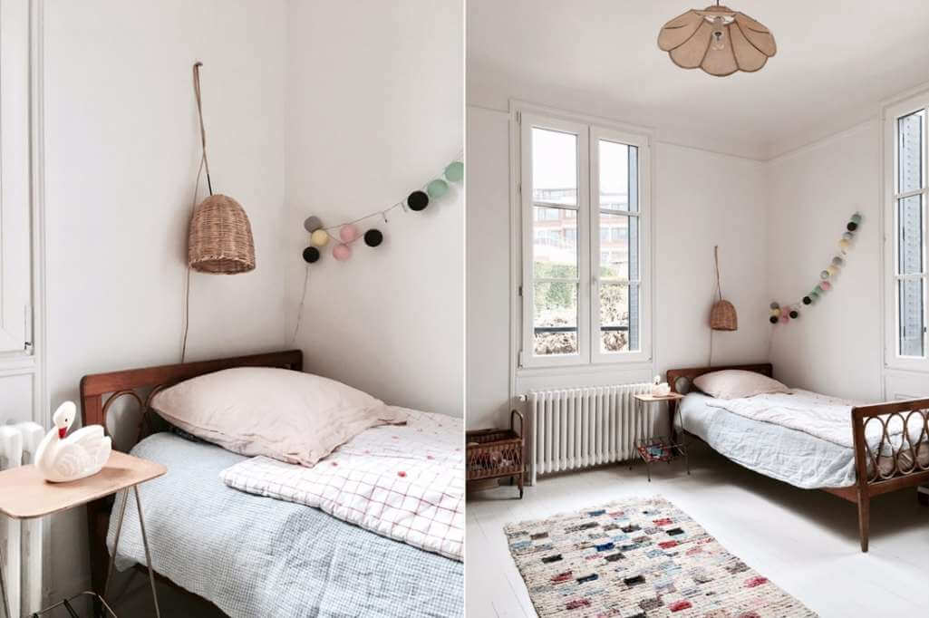 Rattan Kids Room Decor Ideas