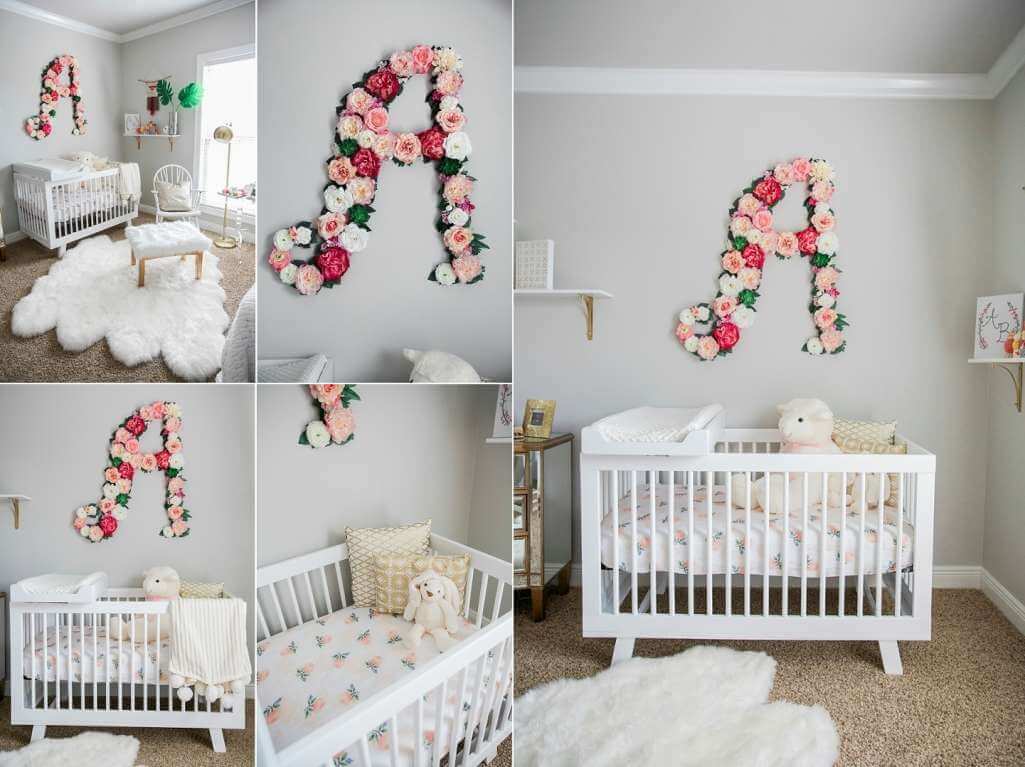 Kids room monogram 