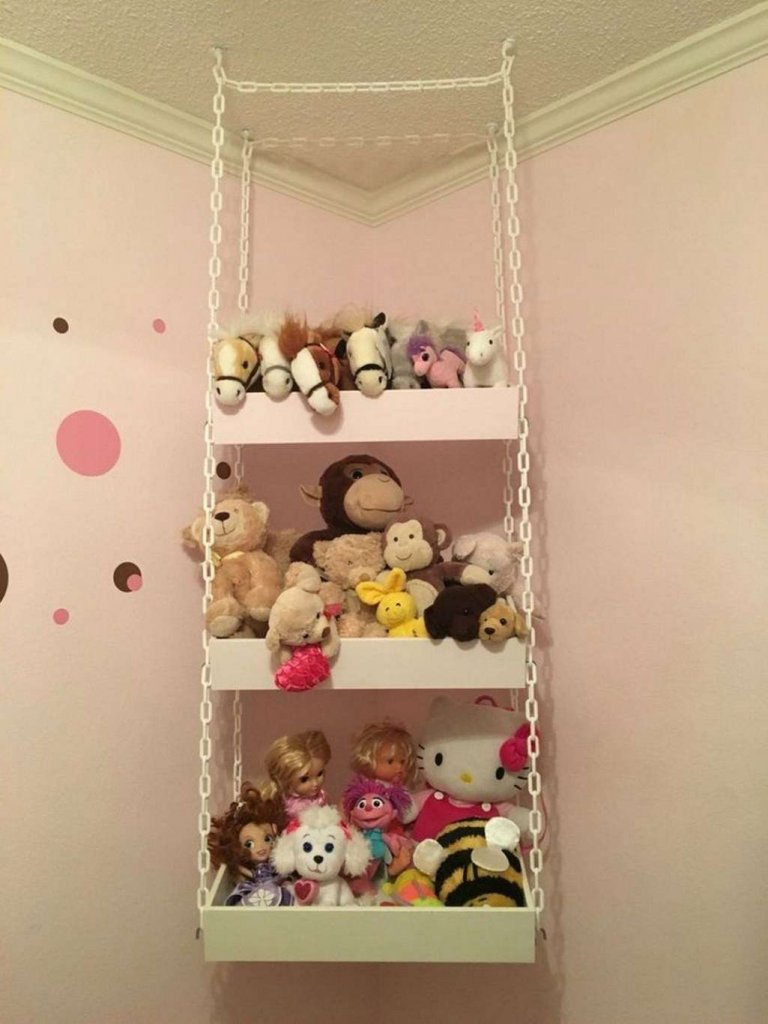 Wall Toy Storage Ideas