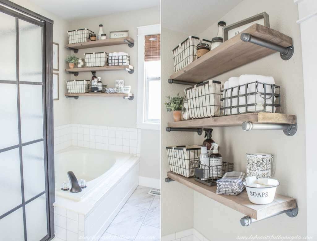 Bathroom Shelving Ideas